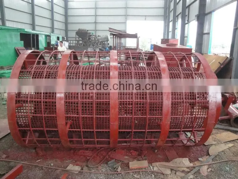 Mobile gold trommel screen