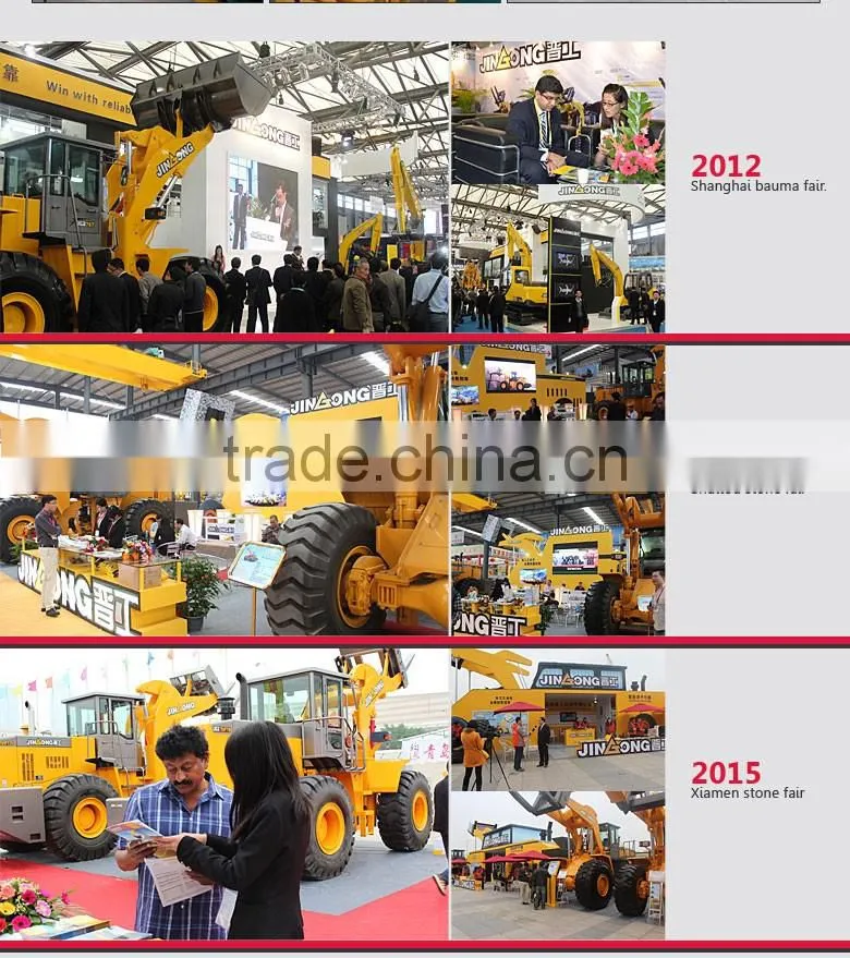 Heavy machine Chinese brand JGM761FT28 Stone Forklift Loader