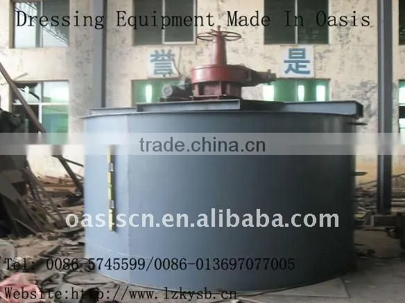 Oasis Washing Trommel/ Mix Leaching Tank/Mineral Mixing Tank/Mineral Product Agitation Barrel/ Ore Slurrry Agitating Vessel