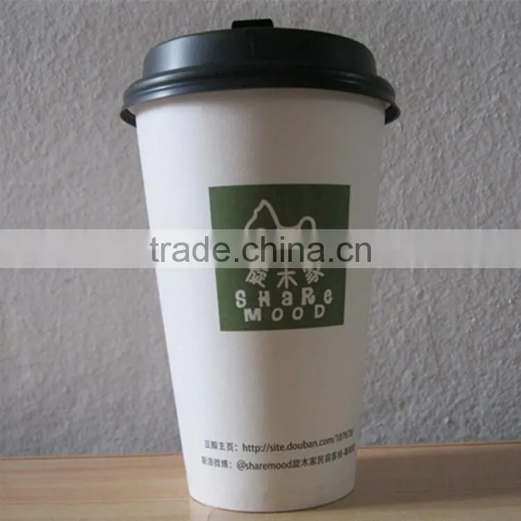 12oz 350ml double wall disposable take away coffee paper cup
