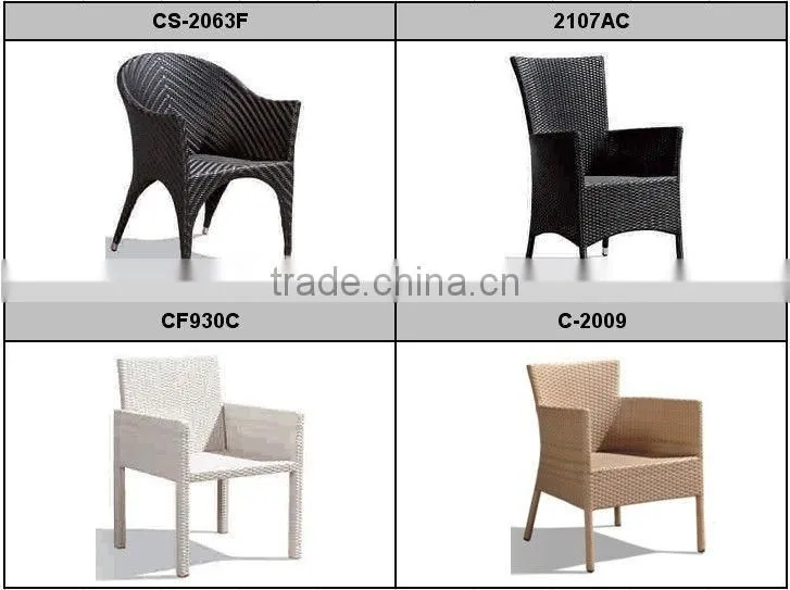 C - CF688C new design patio rattan high back chair