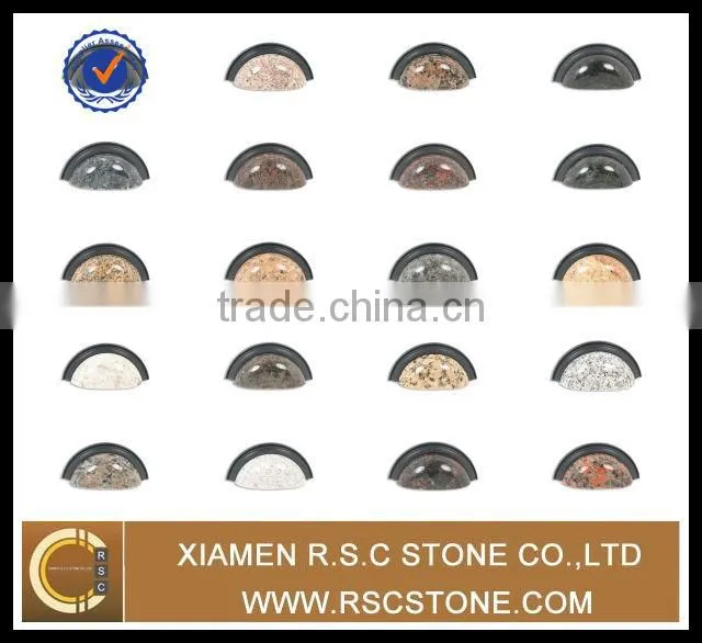 Natural stone granite and marble knobs&pulls