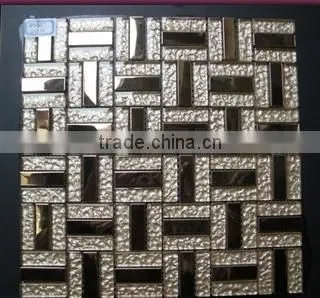 Glass marble mosaic tile honed 30x30