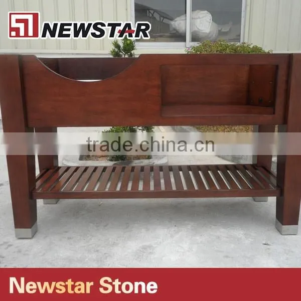 Newstar hotel vanity hotel bathroom vanity with natural granite top