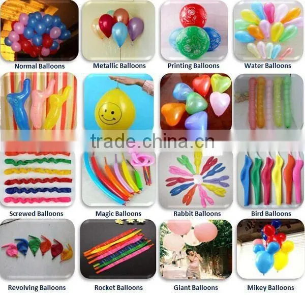 Hign Quailty Rubber Decoration Christmas Emoji Balloon