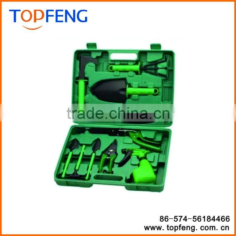 Plastic deluxe garden tool kit set of 10