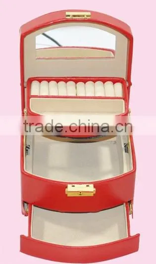 Fashion Luxure Jewelry Storage Box With Clear Mirror(ssh-003)