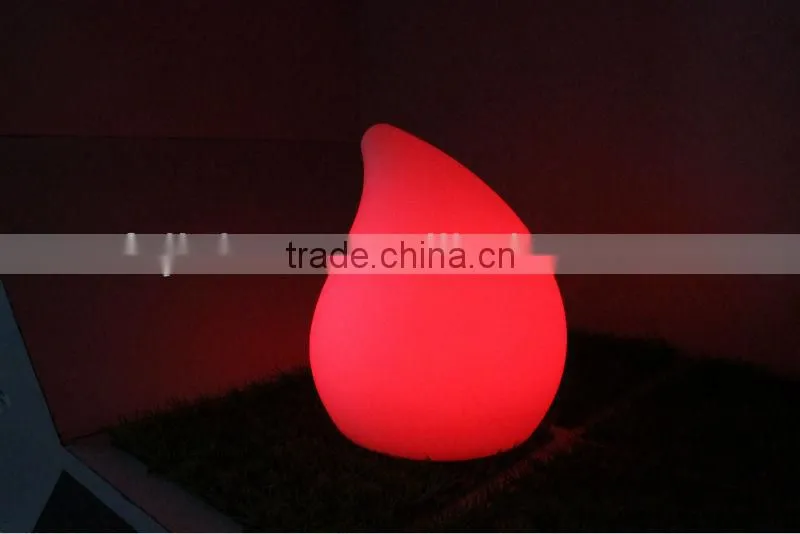 rechargeable led table lamp/led water-drop lamp/water-drop shape lamp