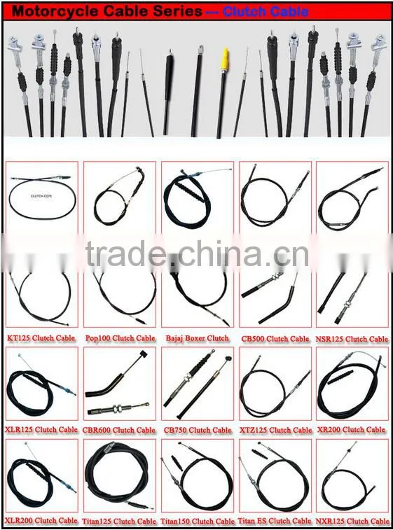 high quality control cable parts motorcycle for pulsar speedometer