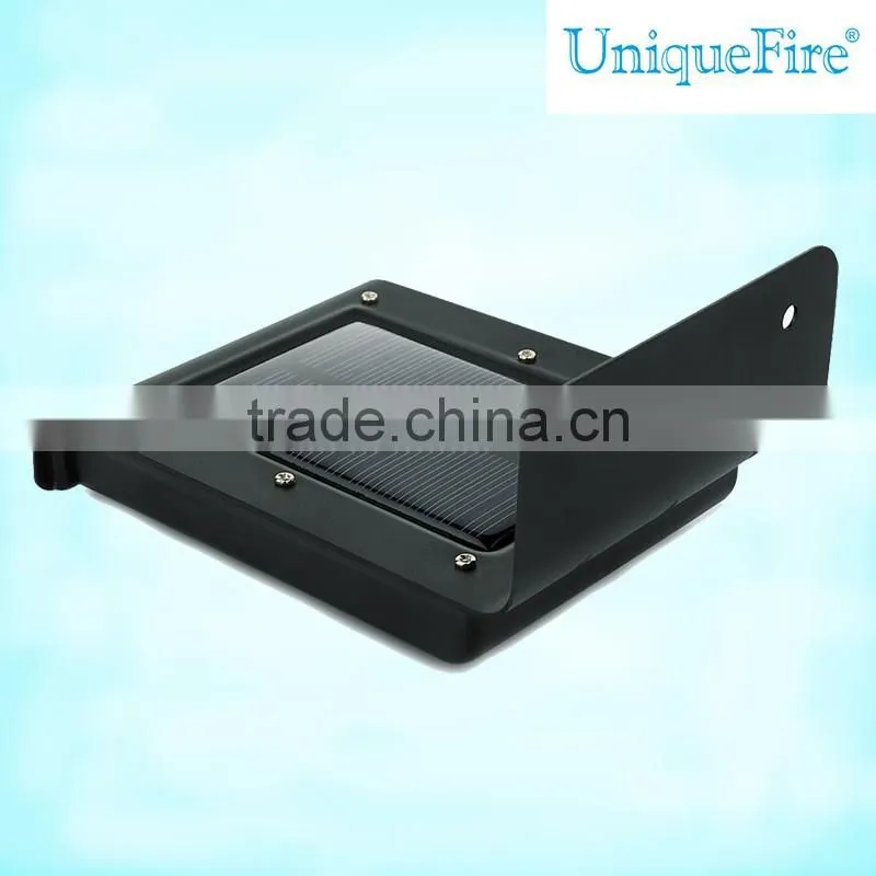 UniqueFire 16 led solar powered landscape lights wall-lamps
