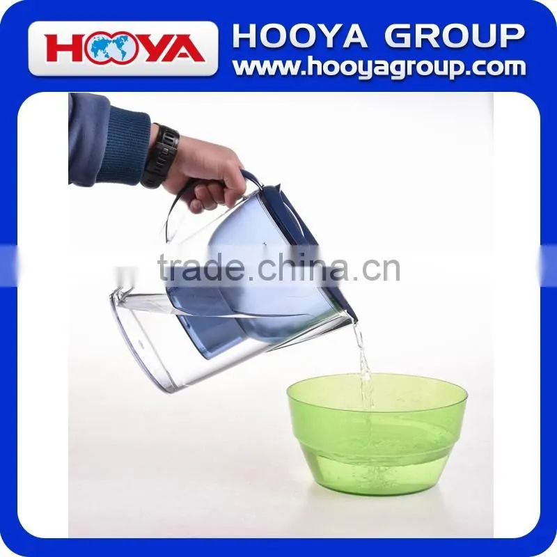 3.5L PLASTIC CLEAR WATER FILTER PITCHER 1 pitcher with 3 filter