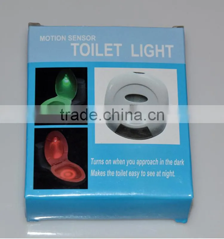 LED Motion Sensor Toilet Light