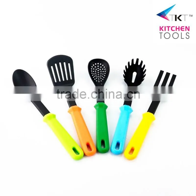 Kitchenware Stainless Steel Kitchen Utensils 6 Pieces nylon Cooking Utensils