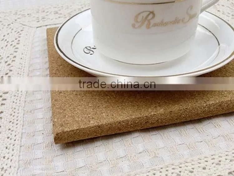 Wholesale hot-sale cute ec-friendly cork mat