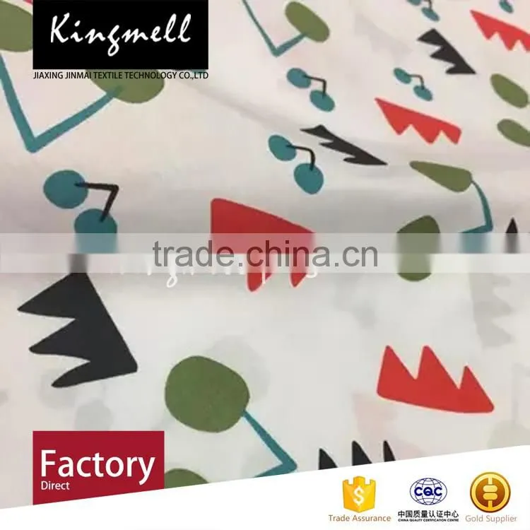 Custom Japan and South Korea Cartoon Digital Printed Cotton Poplin Fabric