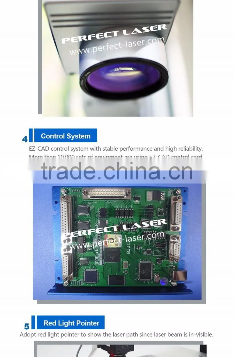 China machinery with 10W/20W/30 optional compact laser mark system