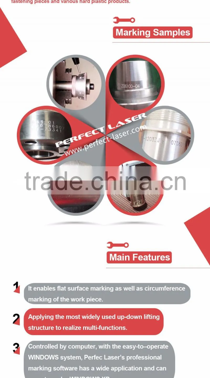 All in one product label chassis dot peen marker equipment