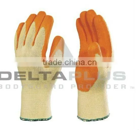 Latex coated gloves deltaplus protective gloves