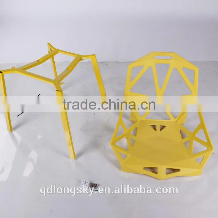 LS-4003 Wholesale Modern high quality Indoor and Outdoor Furniture PP dining chair plastic garden chair