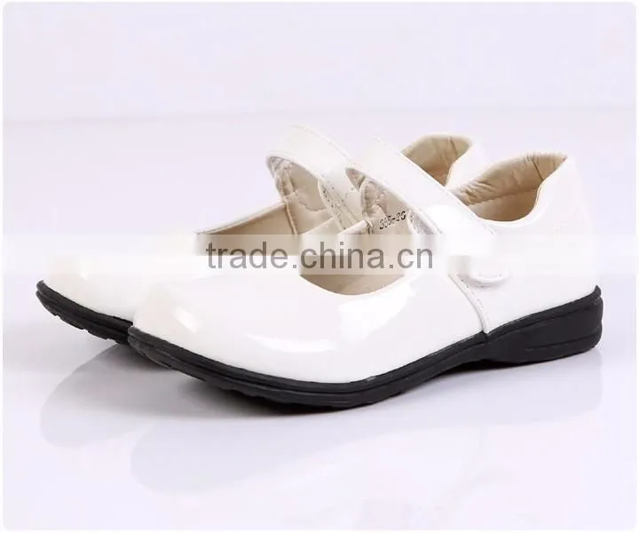 Juqian Special occasions slip on best white student shoes for Primary school