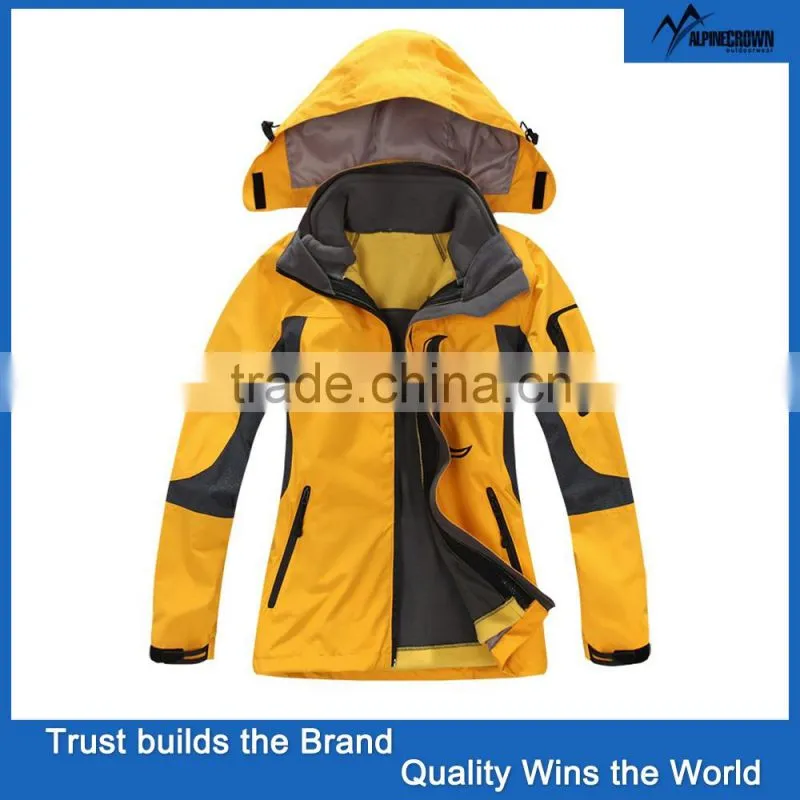 2014 fashion cheap skiing jacket for women & russian winter ski coat