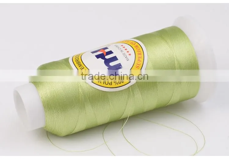 100% polyester embroidery thread for machine