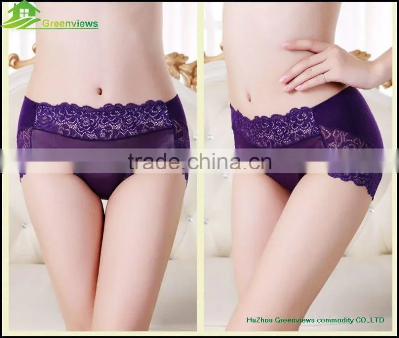 Nice high cut lady sexy panties Lace underwear factory high quality ladies briefs women panty woman underwear