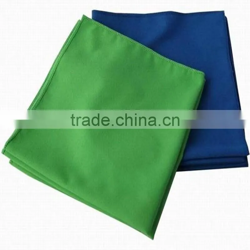 Various size & color choice customized printing microfiber towel sports towel