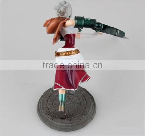 Popular League of Legends PVC action figure toy LOL RUIWEN Statues Game doll Toys Wholesale League of Legends RUIWEN figure