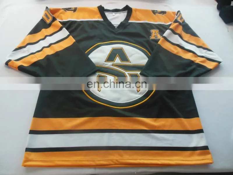 unique embroidery design christmas hockey jerseys trousers hockey