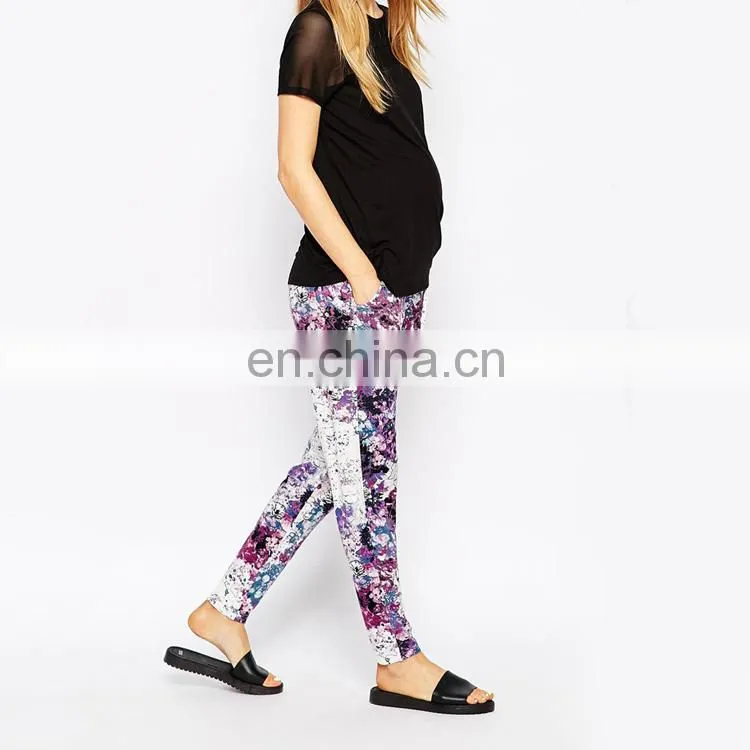 New Fashion Casual Floral Printed Women's Harem Pants Wholesale