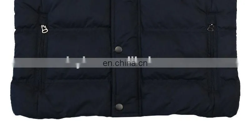 mens casual waistcoat polyester filling winter vest