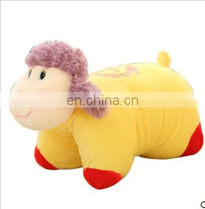 HI CE Love Goat plush cushion toys for Valentine Day