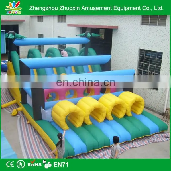 extreme challenge inflatable kids obstacle course games