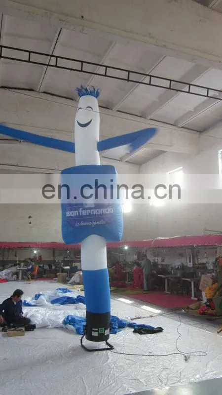 customized led lighting advertising costumes inflatable advertising air dancer