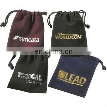 cheap jewellery gift package velvet drawstring bags