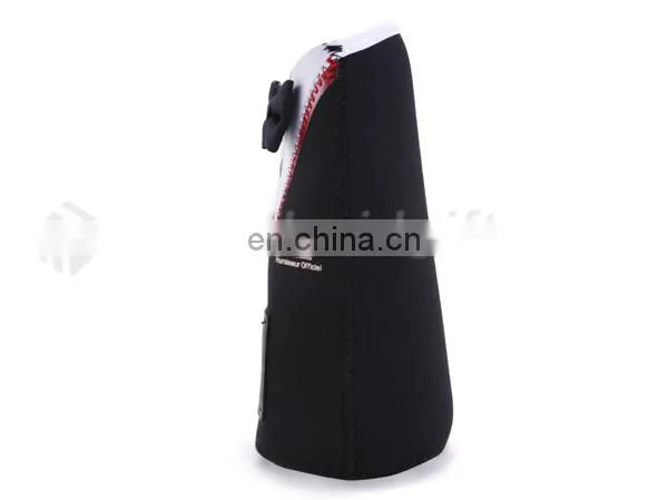Portable single Insulation neoprene beer bottle sleeve China Factory