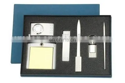 PROMOTIONAL LETTER OPENER STICKY NOTE KEY TAG METAL MEMO SET