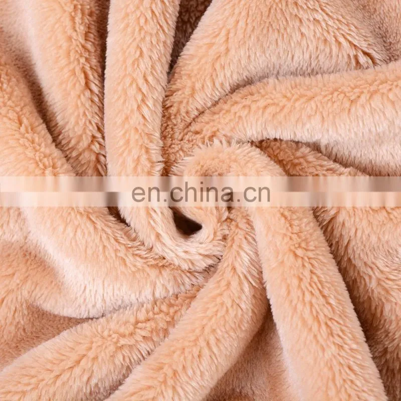 Supersoft Wearable Warm Plush Snuggie Fleece Blanket With Sleeves