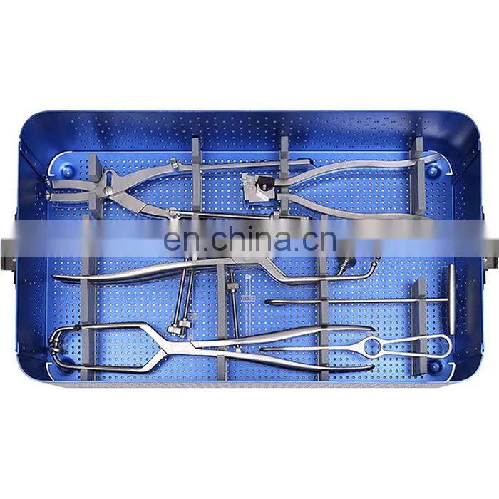 CE & ISO Marked Pelvic Reconstruction Plate Instrument Set Orthopedic Surgical Instrument