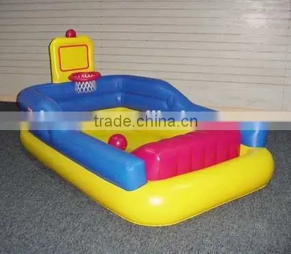 Children Inflatable Pools mini basketball court