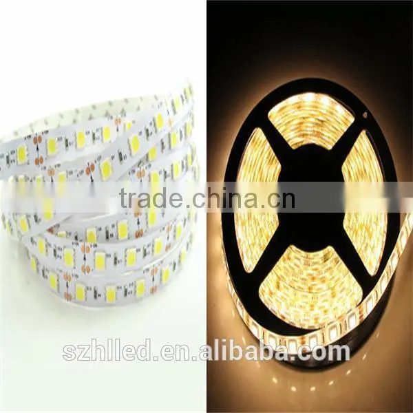 Double row smd 2835 flex led strip warm white cool white dual color led