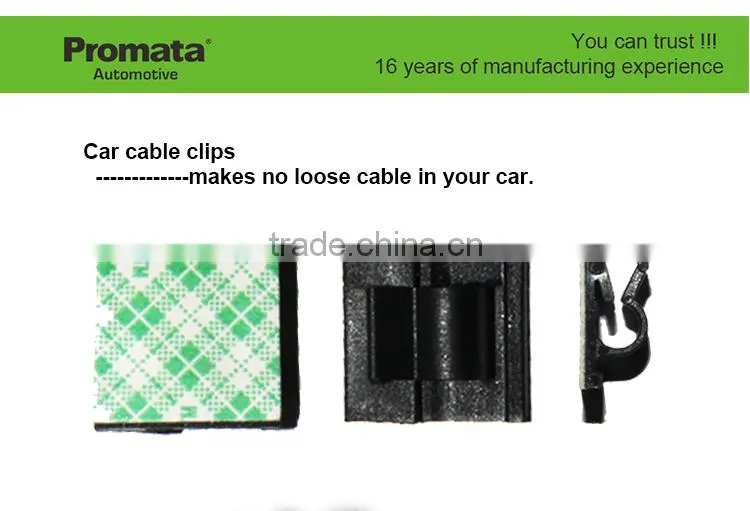 Factory direct selling 3m plastic car cable clip