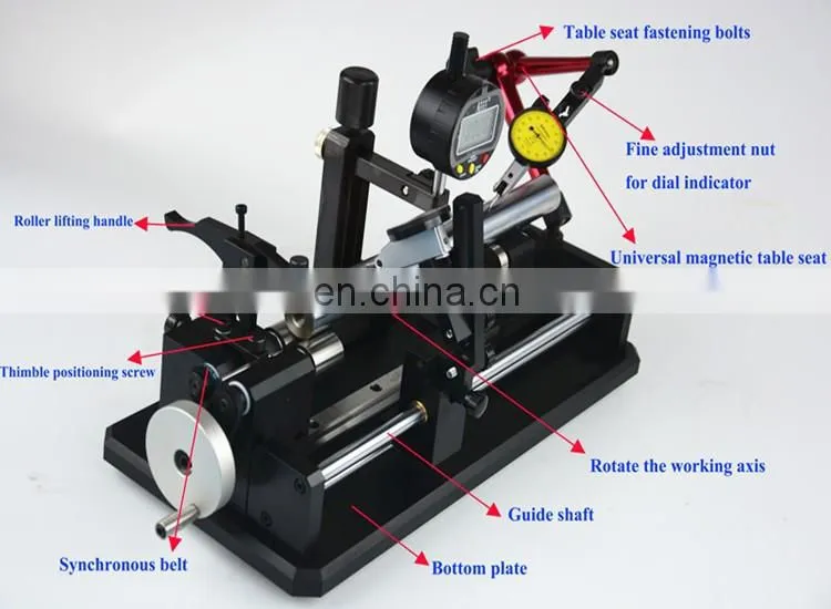 HST 0.002mm Electronic Shaft Concentricity Measuring Machine Equipment/Gold Tester