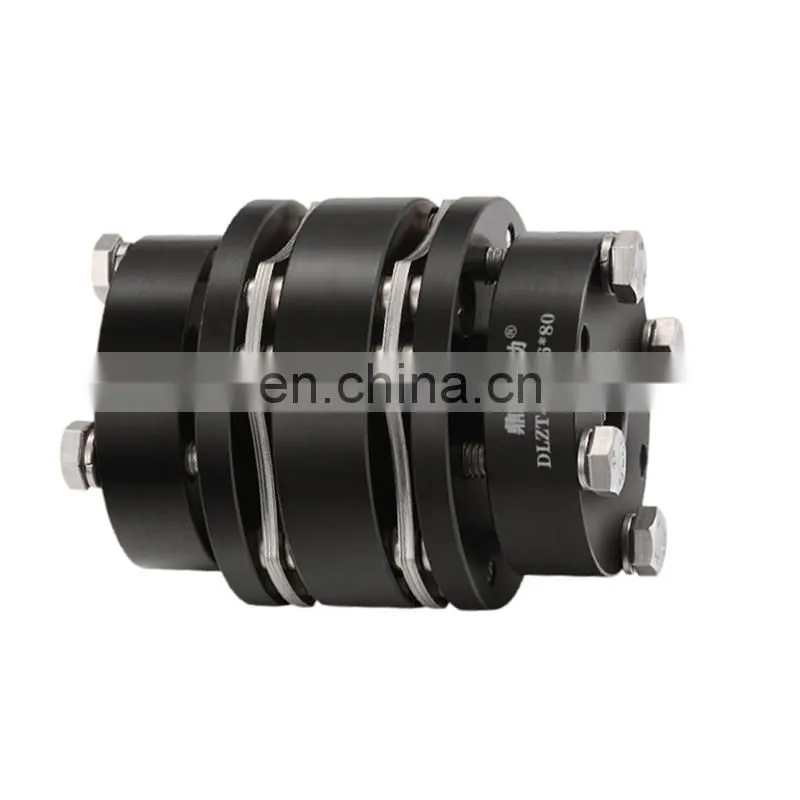Original DLZT 45# steel 8 screws double diaphragms locking assemblies high rigidity coupling