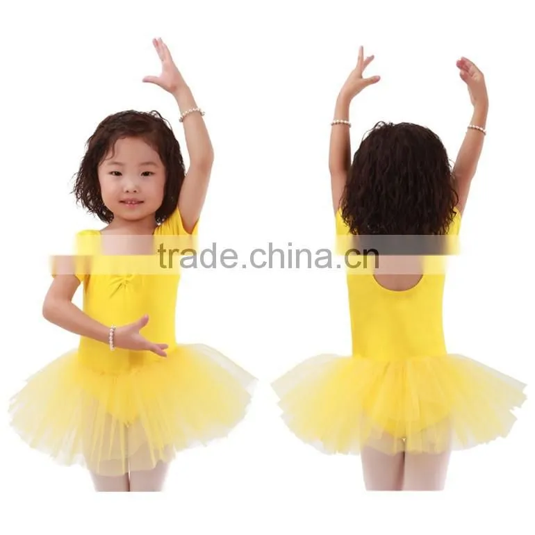 Camisole Leotard with Classical White Ballet Performance Tutus Skirts Kids
