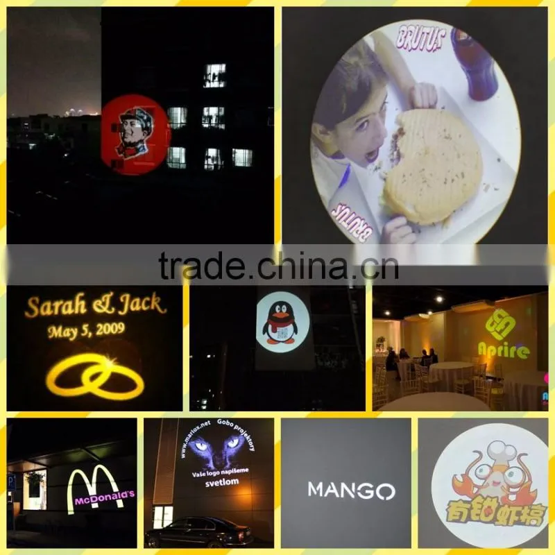 Gobo projector 10W 20W 30W gobo manufacture from china
