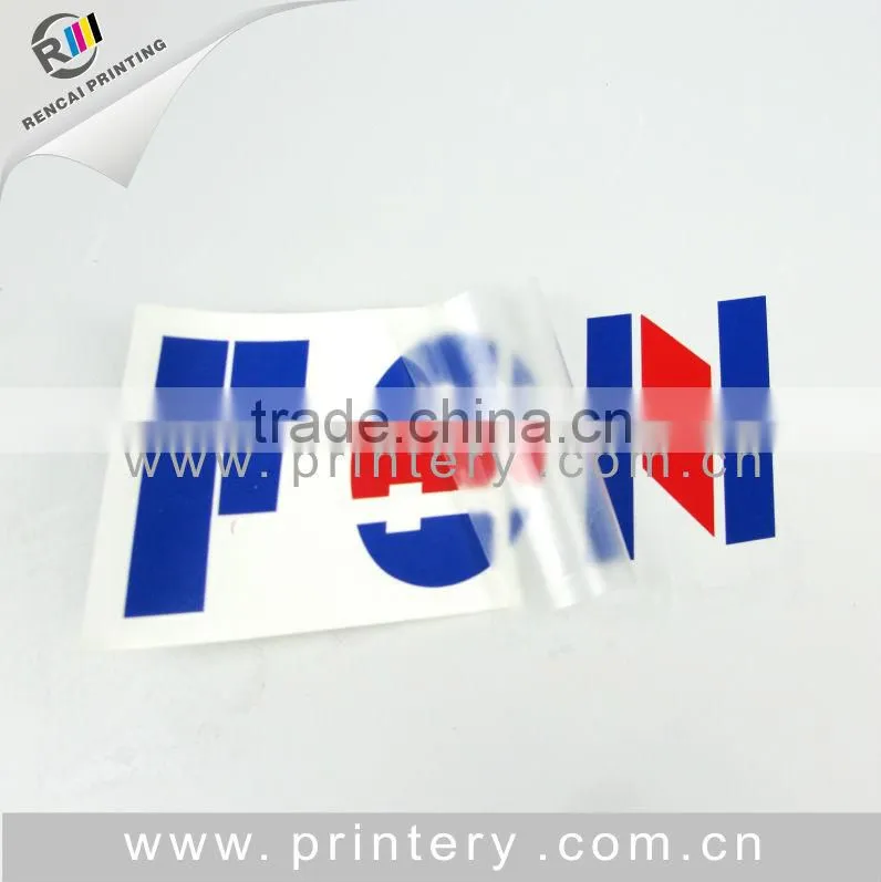 2014 high quality heart shaped sticker