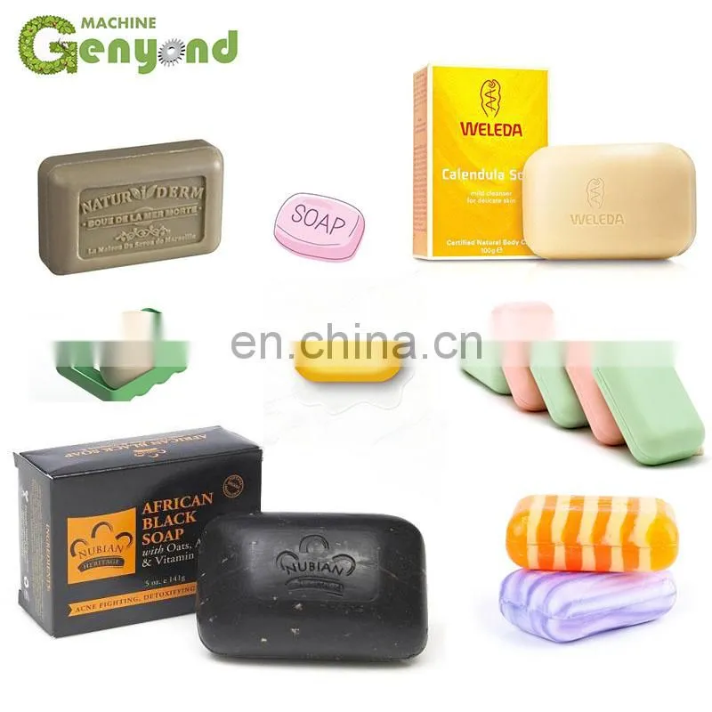 Genyond factory 300-1000kg/h toilet & laundry production line processing plant soap making machine price from oil