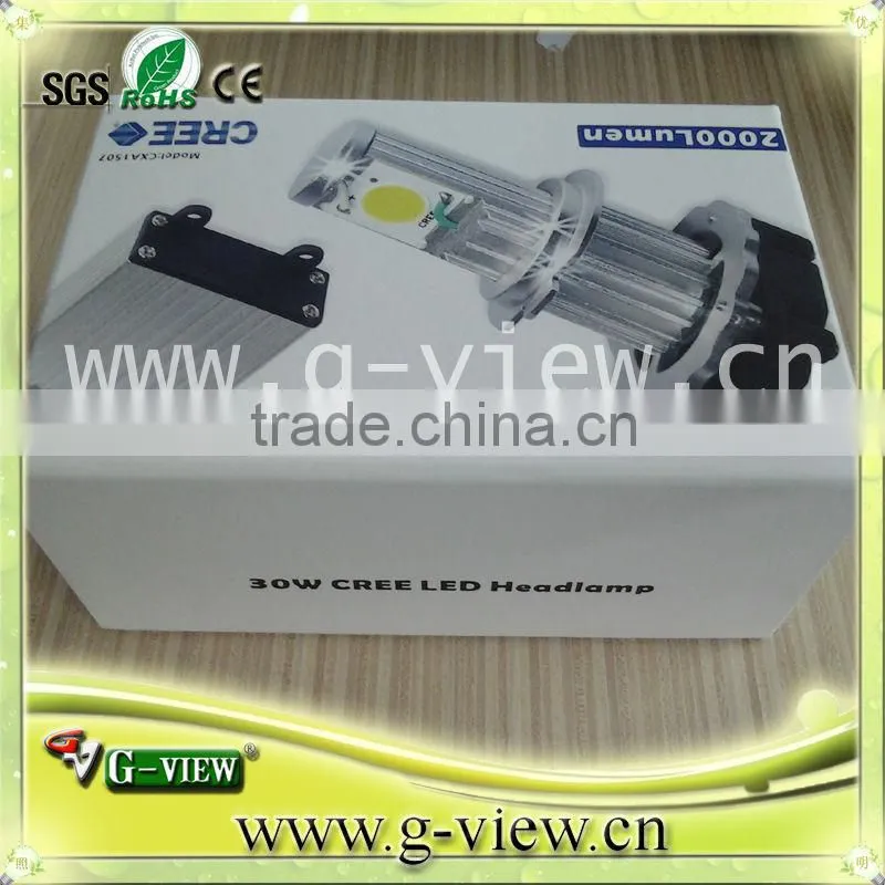 Hotsale superbright 2000lm 2nd generation led headlight car